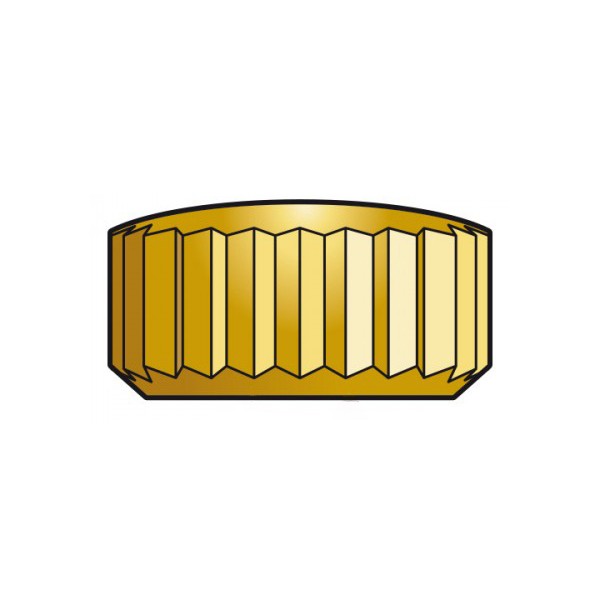 Головка переводная, Japan, желтая, 3.5x2.0x0.9 (диаметр*футор*вал, мм) 604JSS-AG-15
