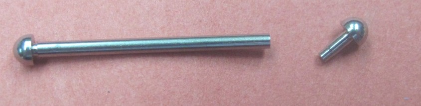 Набор штифтов T-образных, D1.5, 36mm, 10шт 6013-P10-36