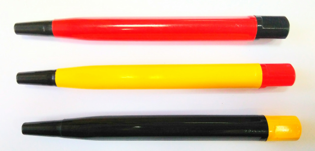 Набор из трех карандашей-щеток (нейлон, латунь, металловолокно)